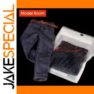 1/6 Scale Male Denim Pants for Action Figures