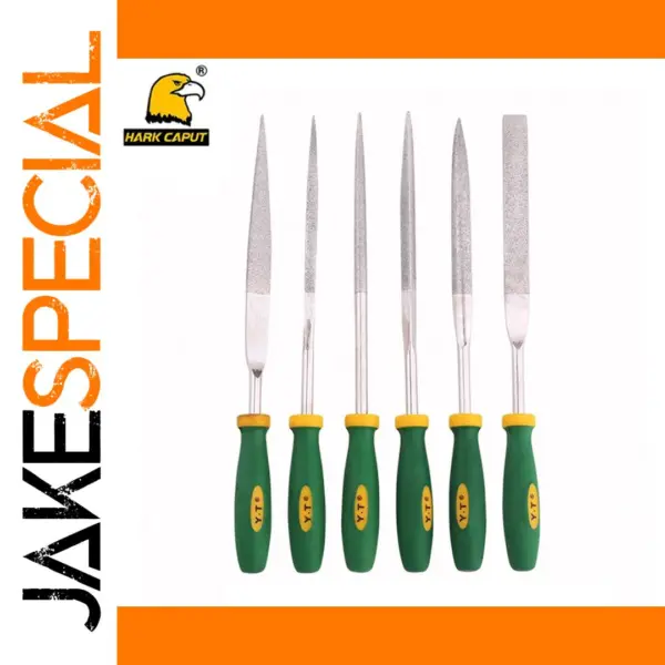 6pcs Diamond Needle Files Set for Metal & Glass