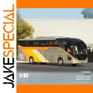 Diecast Jinlong Higer Bus Model 1:42 Scale
