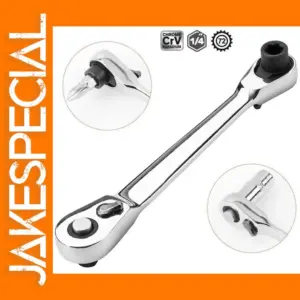 Mini 1/4 Inch Double Headed Ratchet Wrench