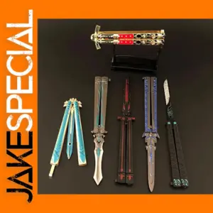 Genshin Impact Butterfly Knife Toy Model