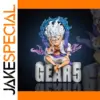 9cm One Piece Gear 5 Luffy Figurine