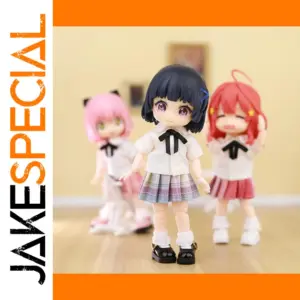 OB11 Doll School Uniform Outfit Set