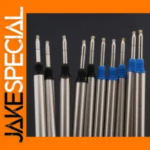 10 Pcs Rollerball Pen Ink Refills 0.5mm