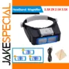 Rechargeable LED Headband Magnifier with 4 Lenses