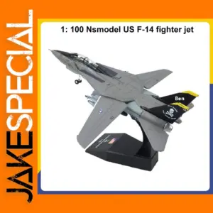 American F-14 Tomcat Model 1:100 Alloy Jet