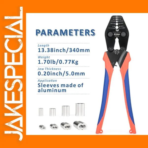 CWR1328 Wire Rope Crimping Tool with Cutter