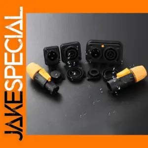 IP65 Waterproof Power Plug Socket for Speakers