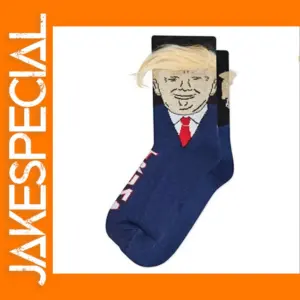Donald Trump 3D Printed Crew Socks 2-Pack