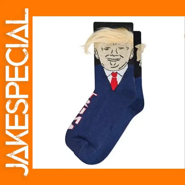 Donald Trump 3D Printed Crew Socks 2-Pack