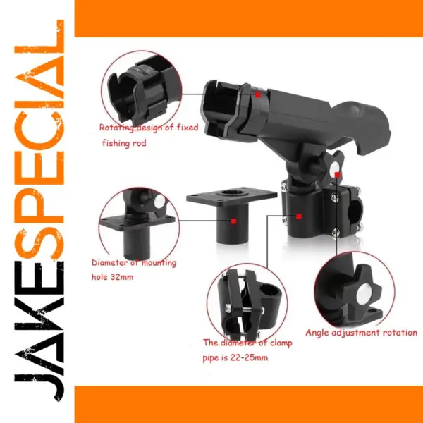 Adjustable Fishing Rod Holder for Kayak