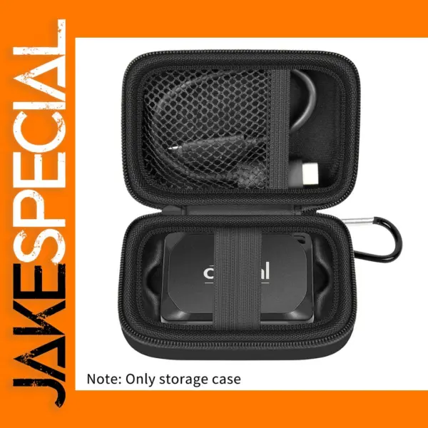 Carrying Case for Crucial X10/X9 Portable SSD
