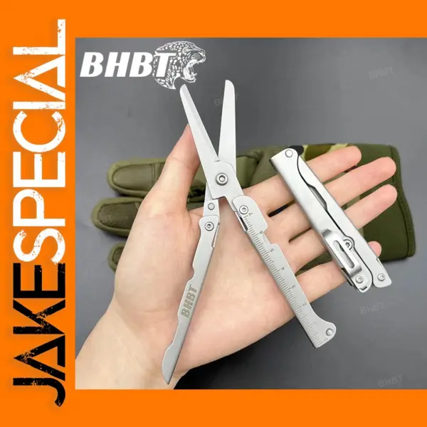BHBT Portable Folding Scissors for Outdoor Use
