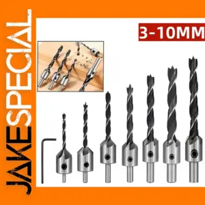 HSS Countersink Drill Bit Set 4-10mm