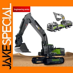 Alloy Engineering Truck Model Toy Set