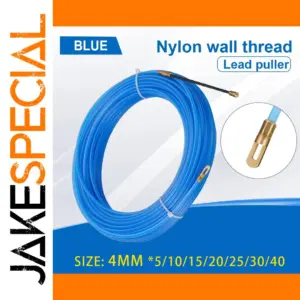 4mm Fiberglass Electric Cable Puller, 5-40M