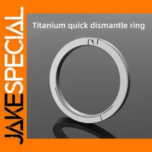 Titanium Alloy Quick Release Keychain Buckle