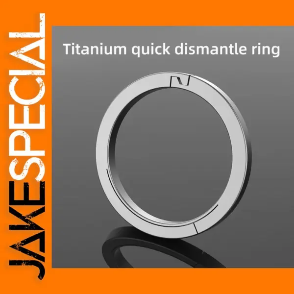 Titanium Alloy Quick Release Keychain Buckle