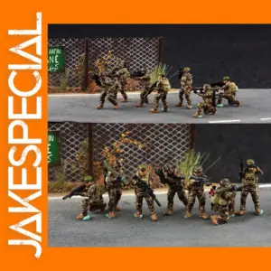 1:72 Scale Resin Modern French Army Figures Set