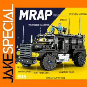 Off-Road Jeep Special Forces Building Blocks Set
