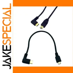 USB 3.1 Type C to Mini Micro USB Cable 25cm