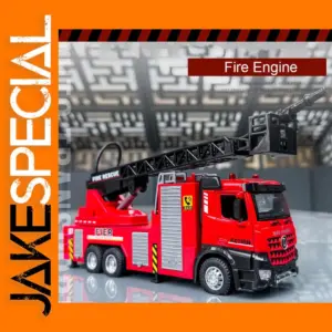 1:32 Alloy Fire Engine Toy for Boys