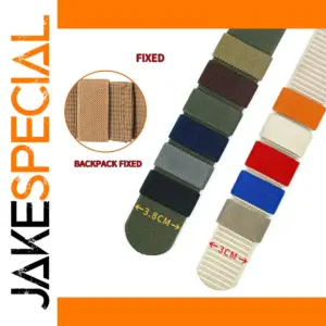 Multicolor Elastic Trouser Belt Set