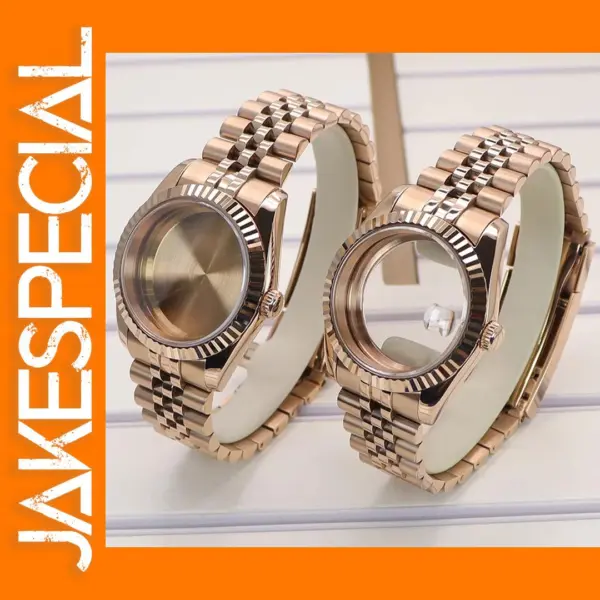 Fluted Watch Case for Seiko and Miyota Movements