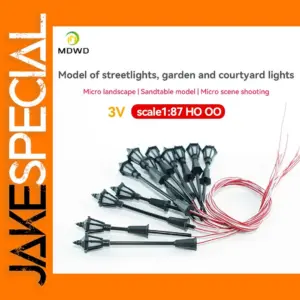 5pcs Street Lamps for Railway Scenery