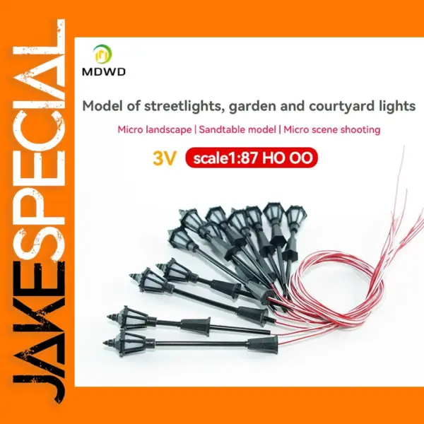 5pcs Street Lamps for Railway Scenery
