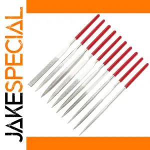 10Pcs Mini Diamond Needle File Set