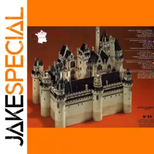 Castle Building Paper Model 3D DIY Kit