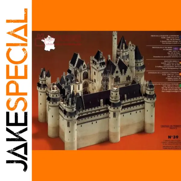 Castle Building Paper Model 3D DIY Kit