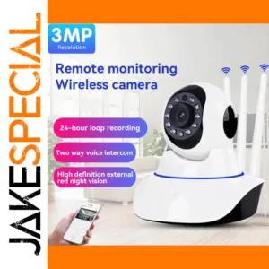 DIXSG 1080P Wireless Indoor Security Camera with Two-Way Audio