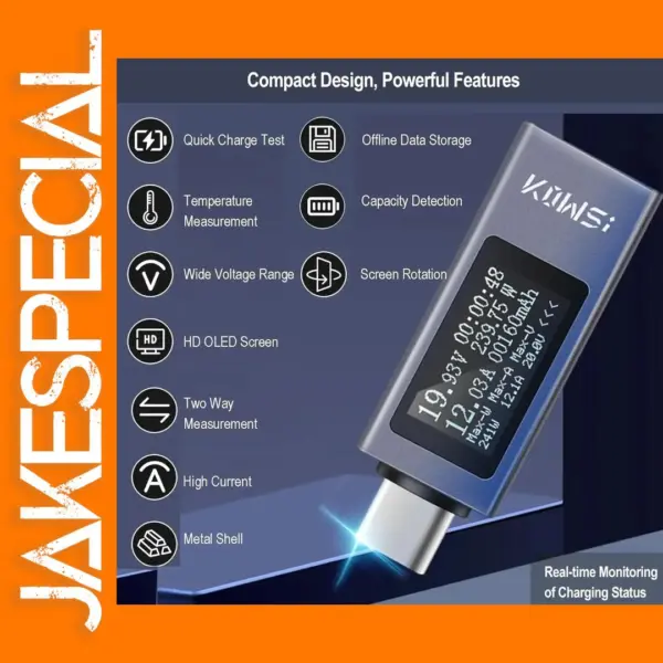 DC Voltage Ammeter Power Meter Tester KWS-2303C