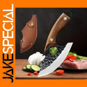 Hand Forged 4.9in Boning Knife with Sheath