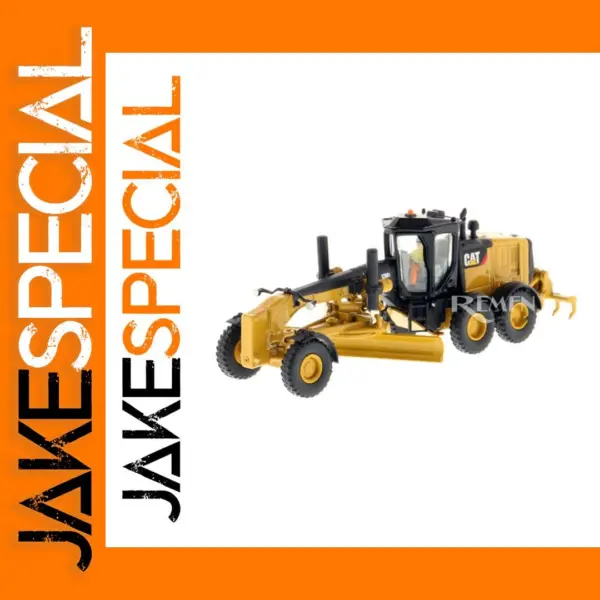 1:87 CAT Motor Grader Model for Collectors