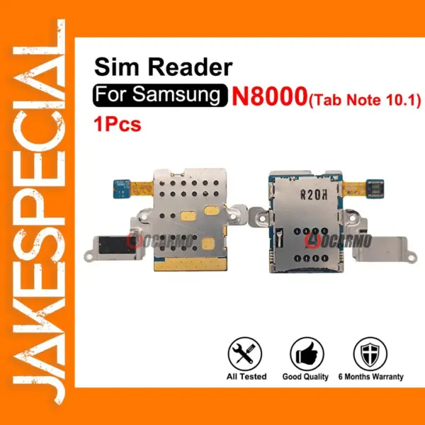 Samsung Galaxy Note 10.1 N8000 Sim Card Reader Flex Cable