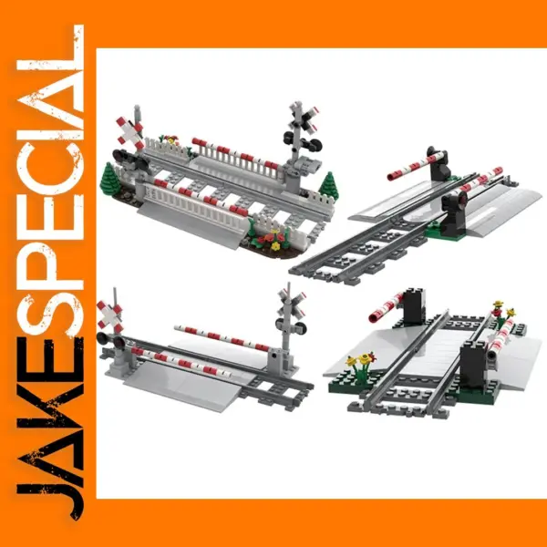 Creative City Train Building Blocks Set
