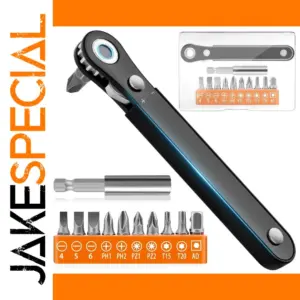 Mini Right Angle Ratcheting Screwdriver Set