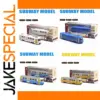 Diecast Alloy Light Rail Tram Model Collectible
