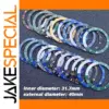 40mm Blue-Green Ceramic Aluminum Bezel Insert for Dive Watch