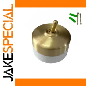 Retro Brass Wall Switch for Living Rooms