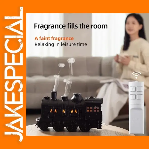 Train Shaped Essential Oil Diffuser Humidifier