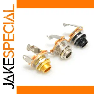 Electric Guitar 1/4 Inch Mono Jack Socket