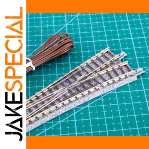 N Scale 1/160 Electric Train Turnout Track