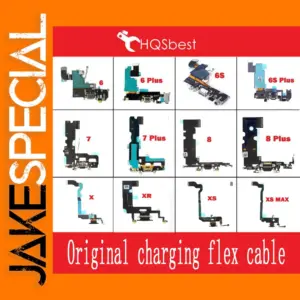 iPhone 6-8 Plus Charging Dock Flex Cable with Mic