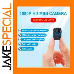 2023 MD29 Mini PIR Camera with Clip for Car