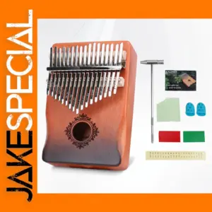 17-Key Kalimba Thumb Piano with Tuning Tools