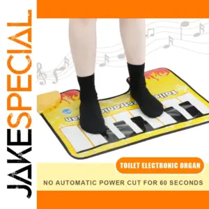 Toilet Piano Mat Fun Bathroom Music Rug